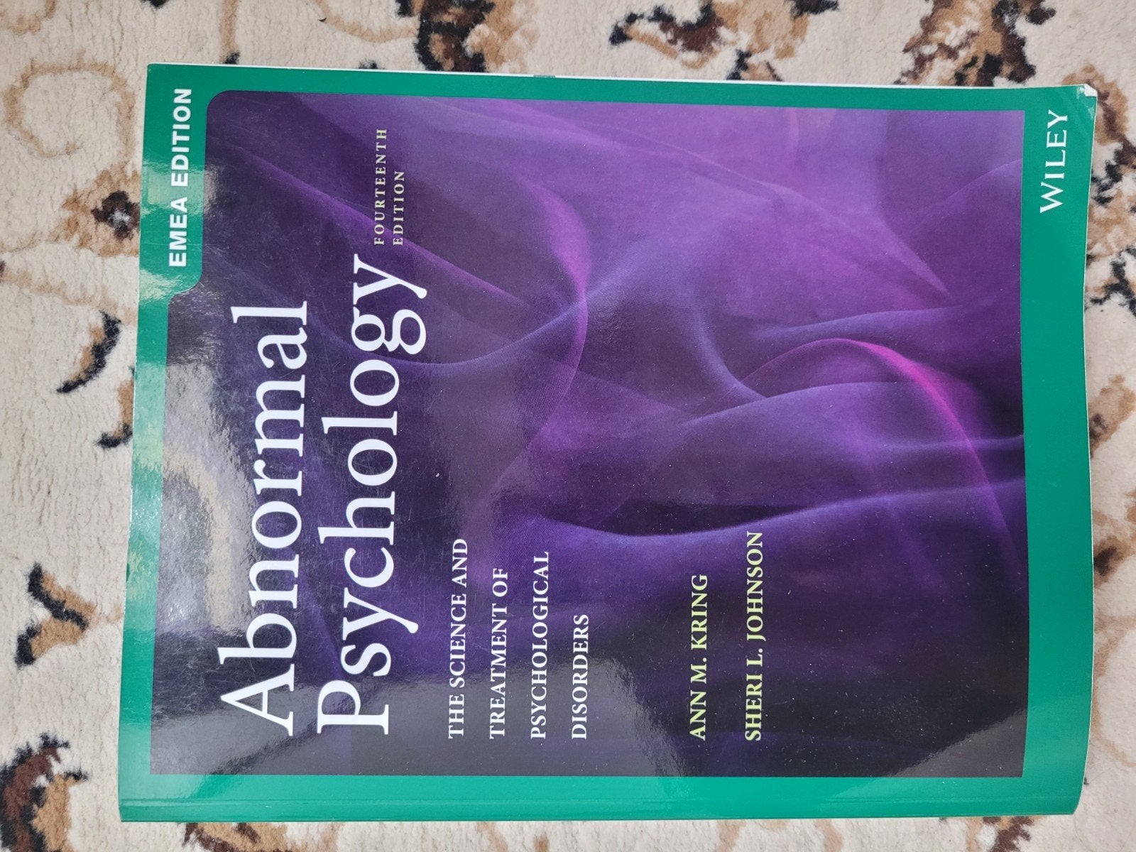 Abnormal psychology book, Boeken, Ophalen of Verzenden, Beta, Zo goed als nieuw, WO