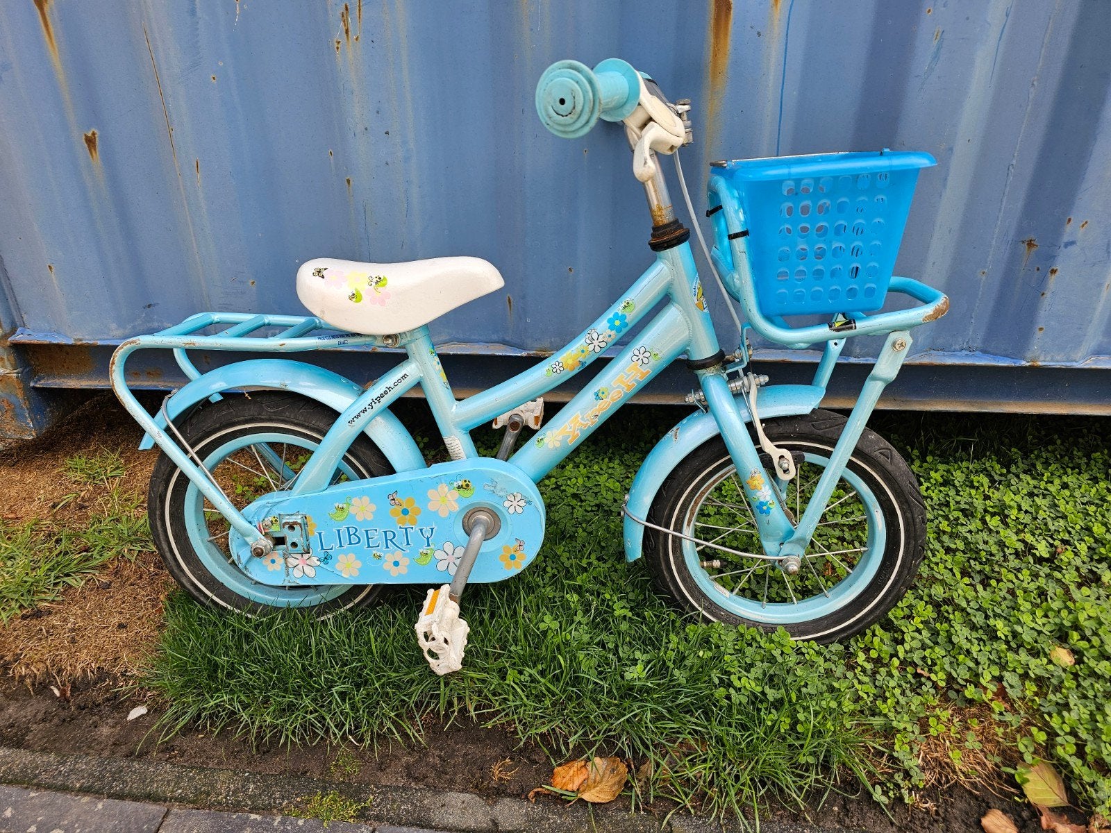 Stevige kinderfiets - Yipeeh Liberty, Gebruikt, Velgrem, Ophalen of Verzenden, Minder dan 16 inch