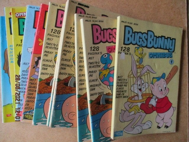 adv4668 bugs bunny omnibus, Boeken, Stripboeken, Eén stripboek, Ophalen, Gelezen