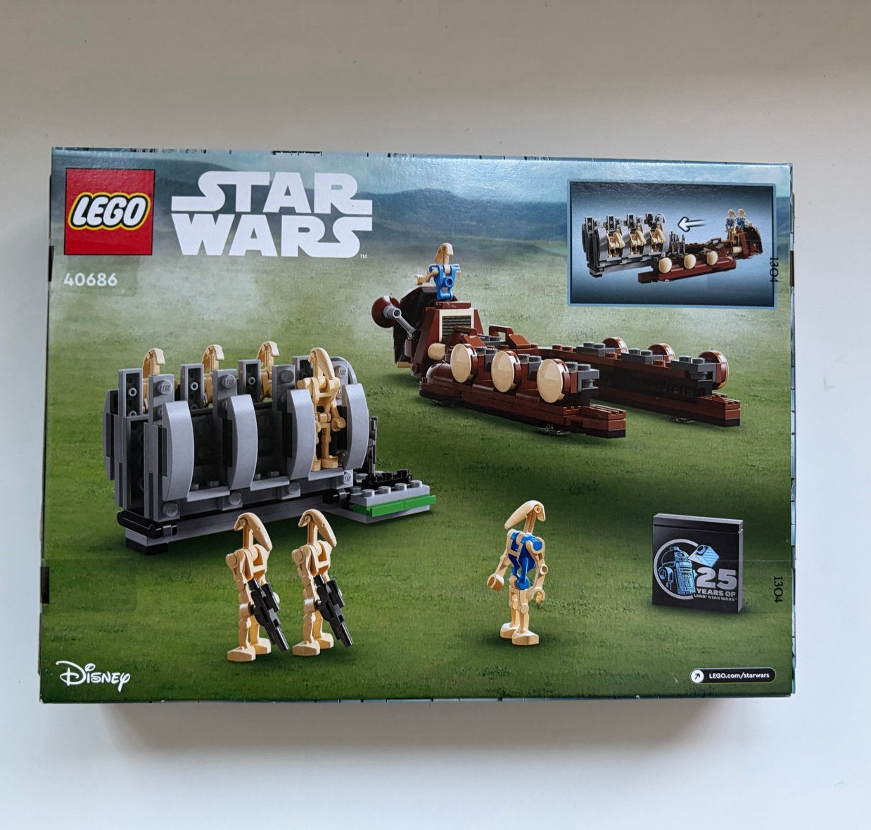 LEGO Star Wars 40686 Trade Federation Troop Carrier NIEUW, Lego, Star Wars, Denemarken, Nieuw