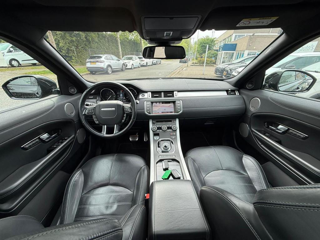 Land Rover RANGE ROVER EVOQUE 2.0 Si4 Autobiography, Navi, P, Auto's, 4 cilinders, Zwart, Bedrijf, Vierwielaandrijving