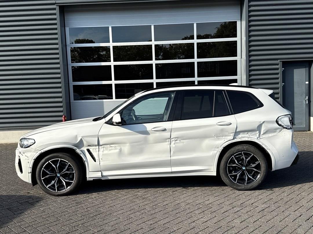 BMW X3 XDrive20d High Executive M pakket, camera, navigatie, Auto's, Automaat, 1995 cc, Wit, Bedrijf