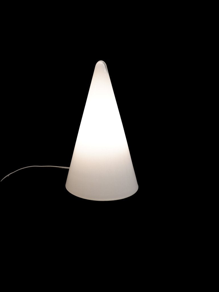 Teepee glazen tafellamp, jaren 90, Gebruikt, Rijksstraatweg 37 Wilp, Ophalen of Verzenden, 55concept.nl@gmail.com