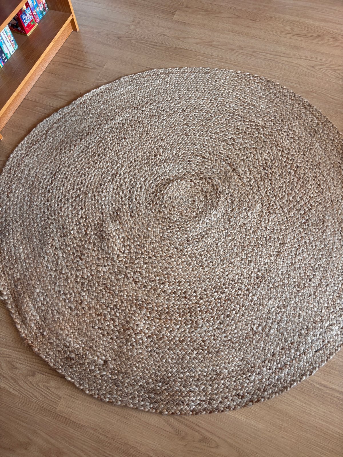 Rond boho sisal kleed, Huis en Inrichting, Ophalen, Gebruikt, Beige, 150 tot 200 cm