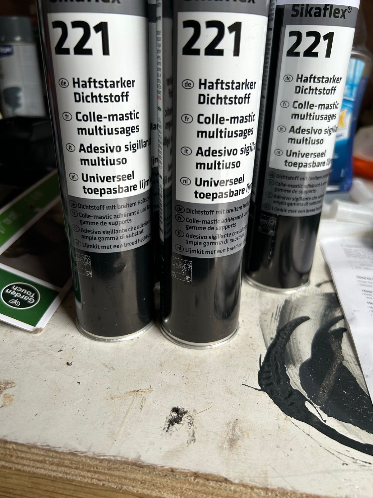 Sikaflex 221 Universele Lijmkit Grijs (300ml), Ophalen of Verzenden, Nieuw