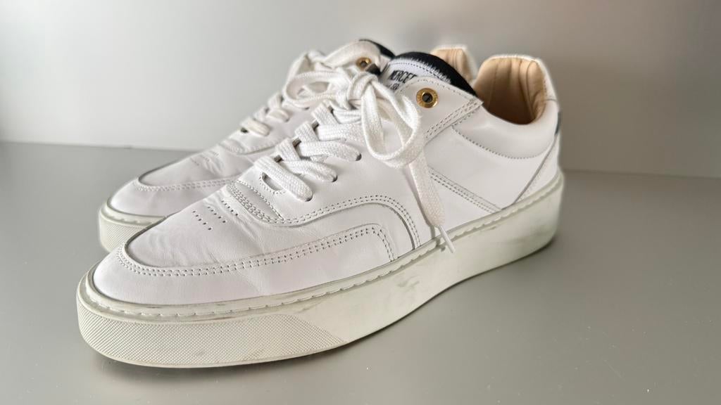 Mercer Amsterdam witte sneakers, Ophalen of Verzenden, Zo goed als nieuw, Wit, Sneakers of Gympen