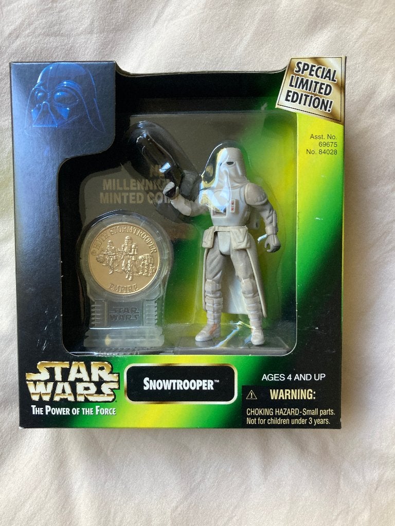 Star Wars POTF snowtrooper new millennium minted coin set, Ophalen of Verzenden, Nieuw, Actiefiguurtje