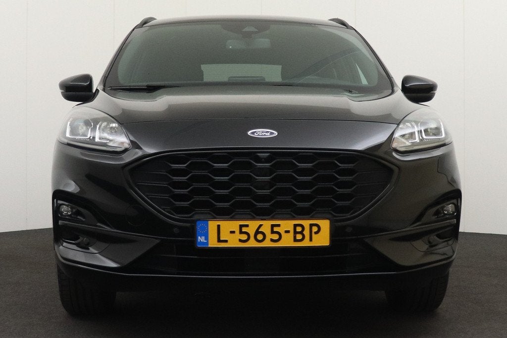 Ford Kuga 2.5 PHEV ST-Line Camera 18'LMV Dodehoek Stoelverw., Auto's, Ford, Stof, Gebruikt, 4 cilinders, Zwart