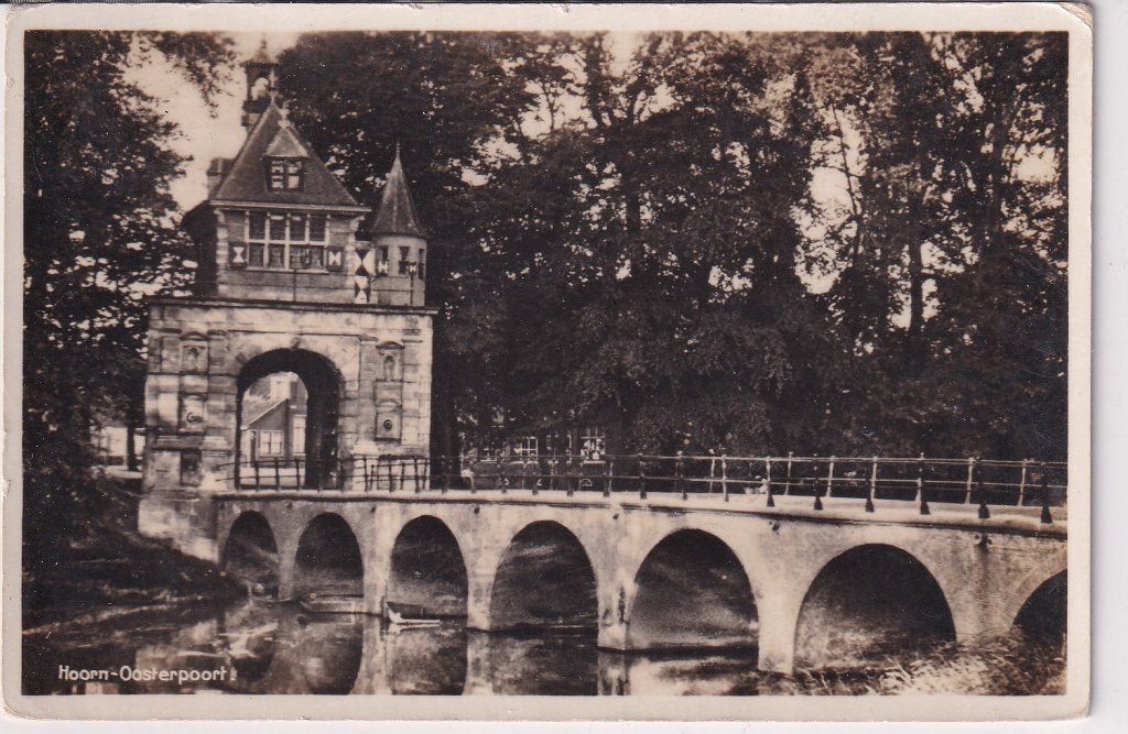 Hoorn Oosterpoort, Verzenden, 1920 tot 1940, Gelopen, Noord-Holland