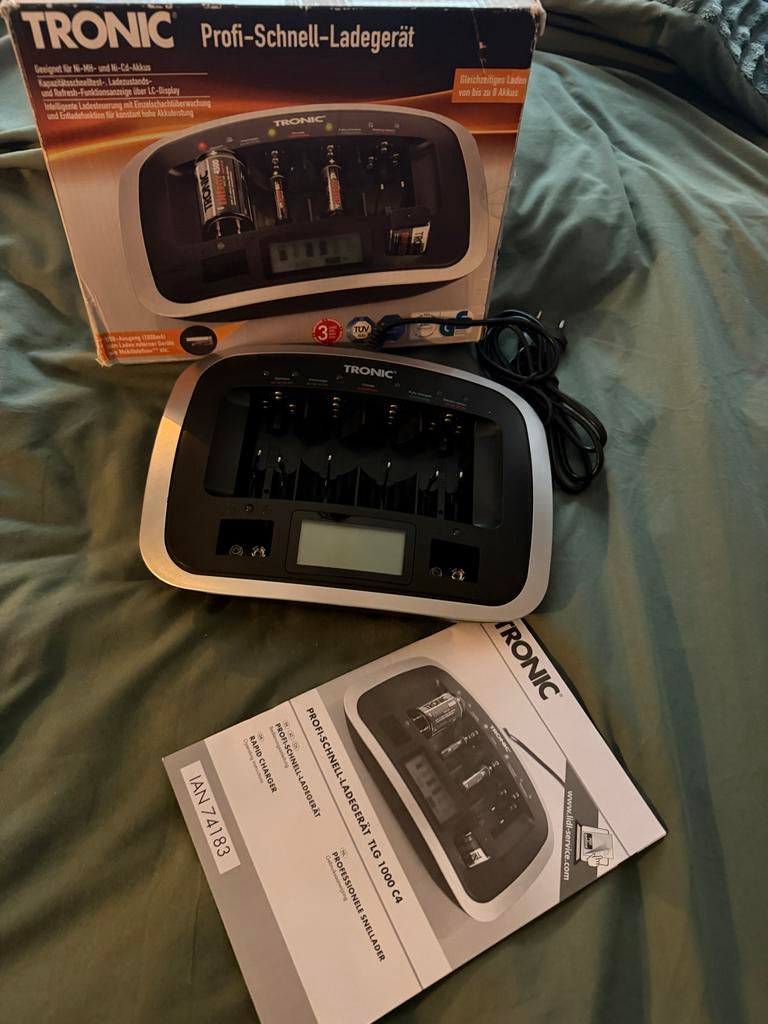 Tronic Profi-Schnell-Ladegerät, Audio, Tv en Foto, Ophalen of Verzenden, Gebruikt, Oplaadbaar