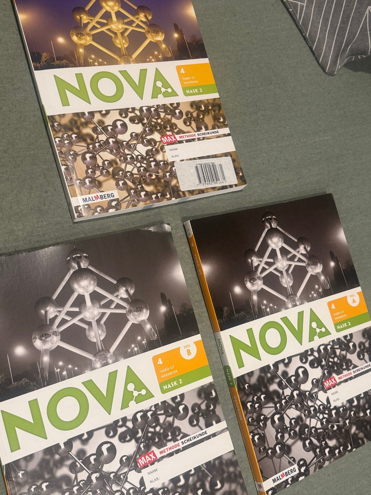 NOVA Scheikunde 4 VMBO-GT Nask 2, Ophalen of Verzenden, Gelezen, VMBO, Scheikunde