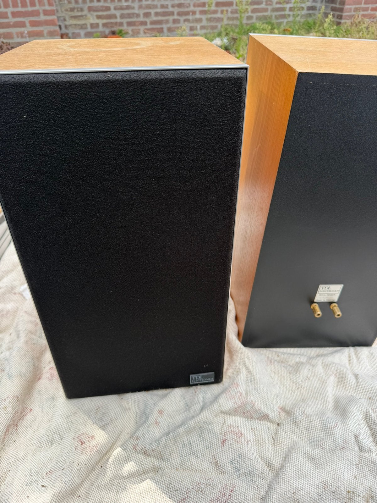 Een paar TDL Electronics Super Compact speakers topstaat, Ophalen of Verzenden, Zo goed als nieuw, Minder dan 60 watt, Overige merken