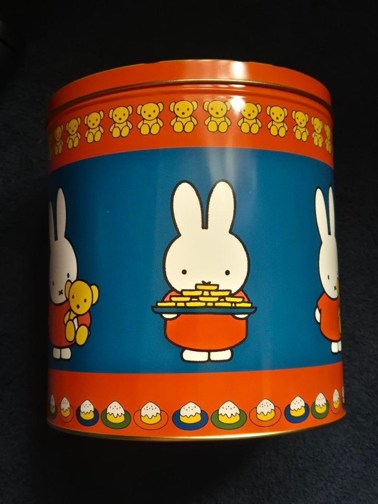 Blik Nijntje - rond - Dick Bruna - hoogte 21 cm - 2007, Verzenden, Nieuw, Overige