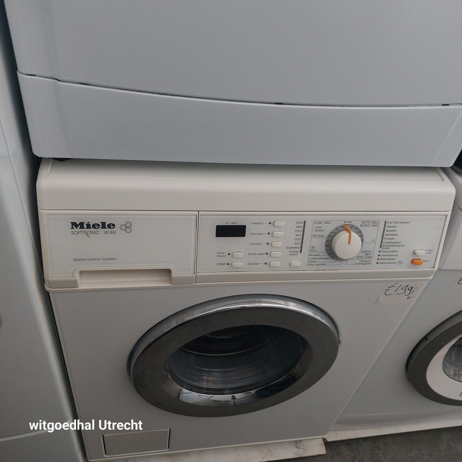 Miele Wasmachine 1600 toeren - Eenvoudig te bedienen, Ophalen of Verzenden