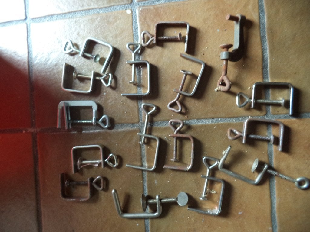 mini lijm klemmetjes, Ophalen of Verzenden, Gebruikt