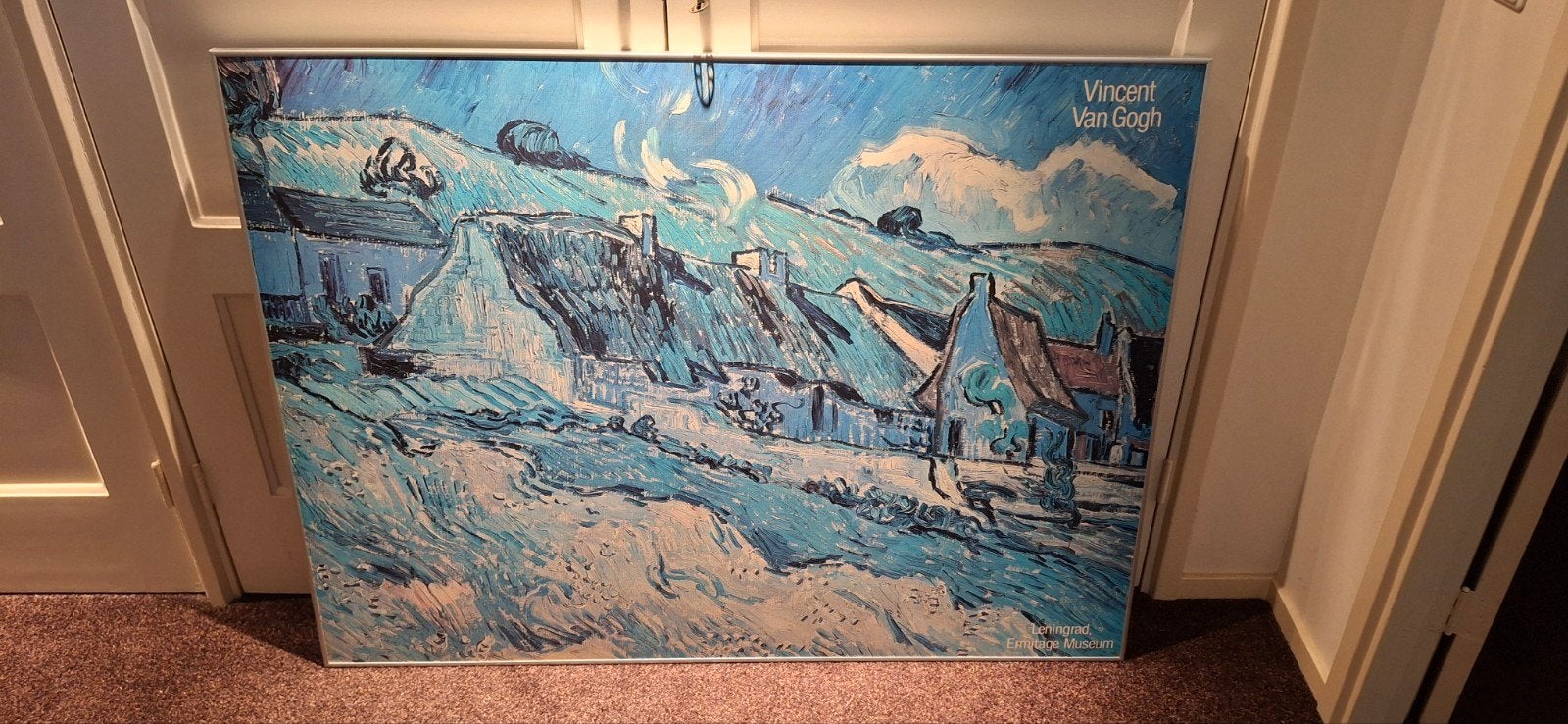 Reproductie Schilderij Vincent van Gogh - Hermitage Museum, Ophalen, Doek, Expressionistisch, Landschap