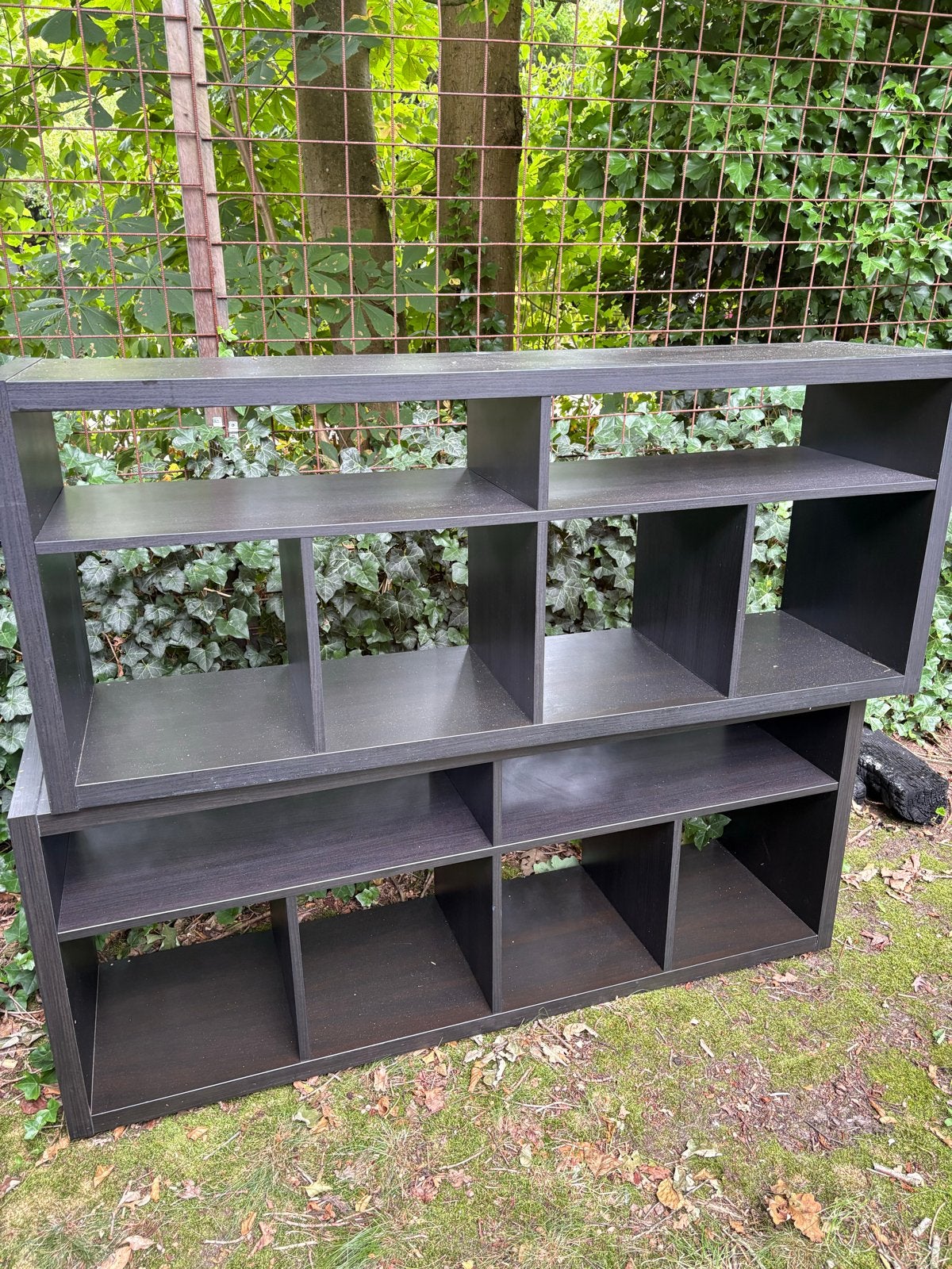 Ikea Kallax / Expedit Kast - Donkerbruin, Ophalen, Met plank(en), Eu, 100 tot 150 cm