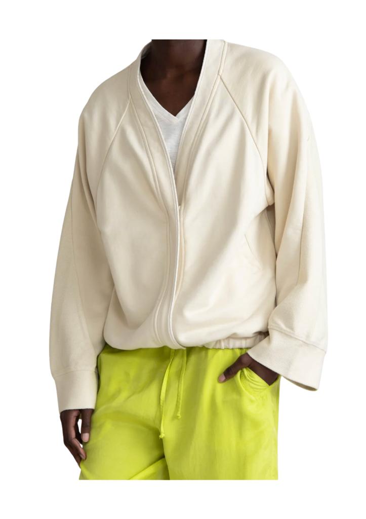 Humanoid Dosa Jacket milk jas jack jasje vest blazer S/M, Humanoid, Beige, Ophalen of Verzenden, Zo goed als nieuw