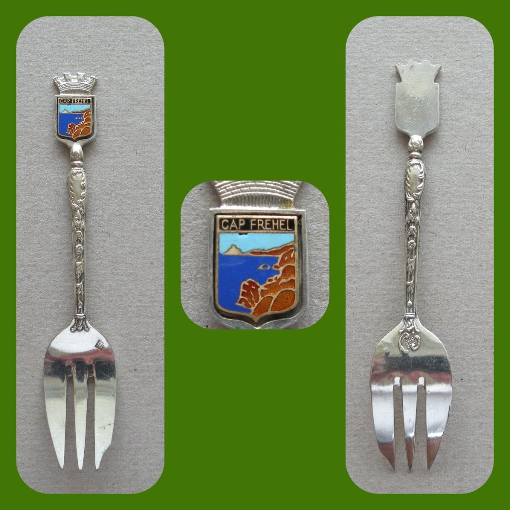 Vorkje Cap Frehel (Fr.)            (Verzendkosten nl € 1,40), Verzenden, Verzilverd, Zo goed als nieuw, Metaal