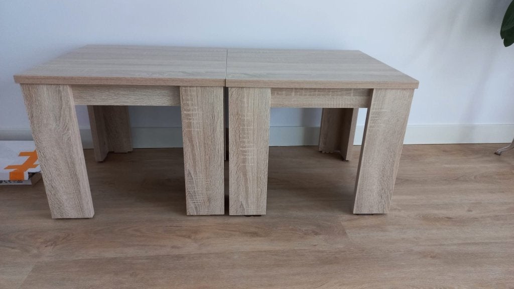 Salontafel, Huis en Inrichting, Ophalen, 50 tot 100 cm, Vierkant, 50 tot 100 cm