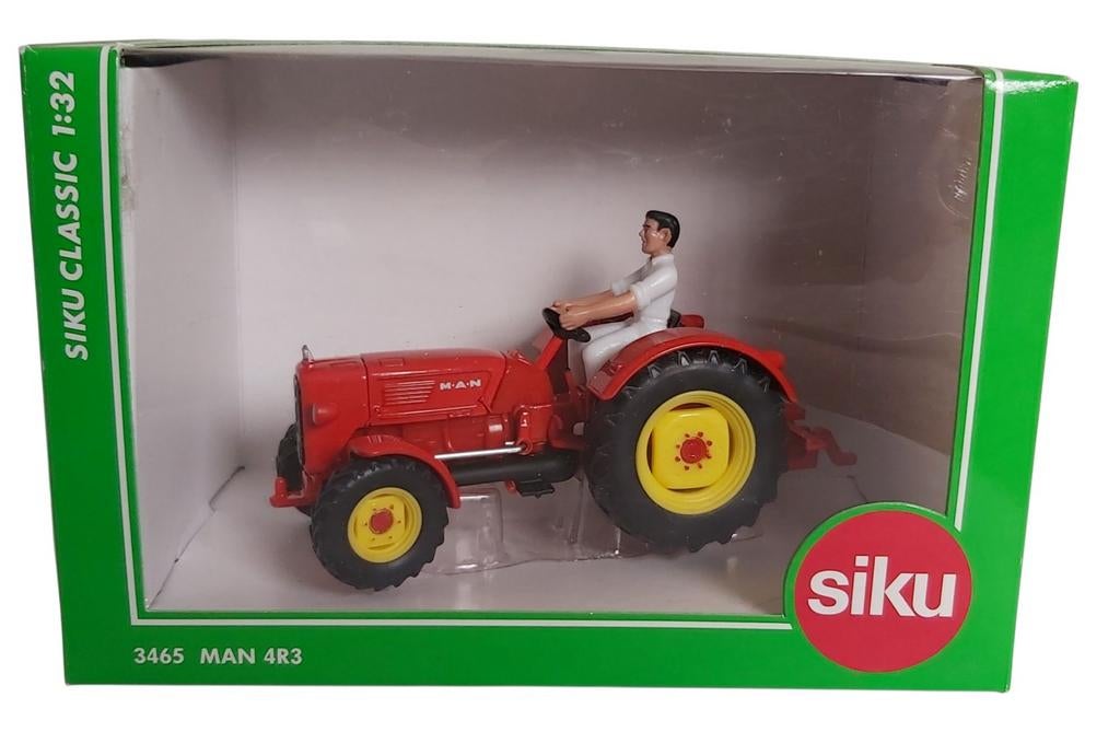 Siku 3465 Classic MAN 4R3 Rood Export, Ophalen of Verzenden, Nieuw, Tractor of Landbouw, SIKU