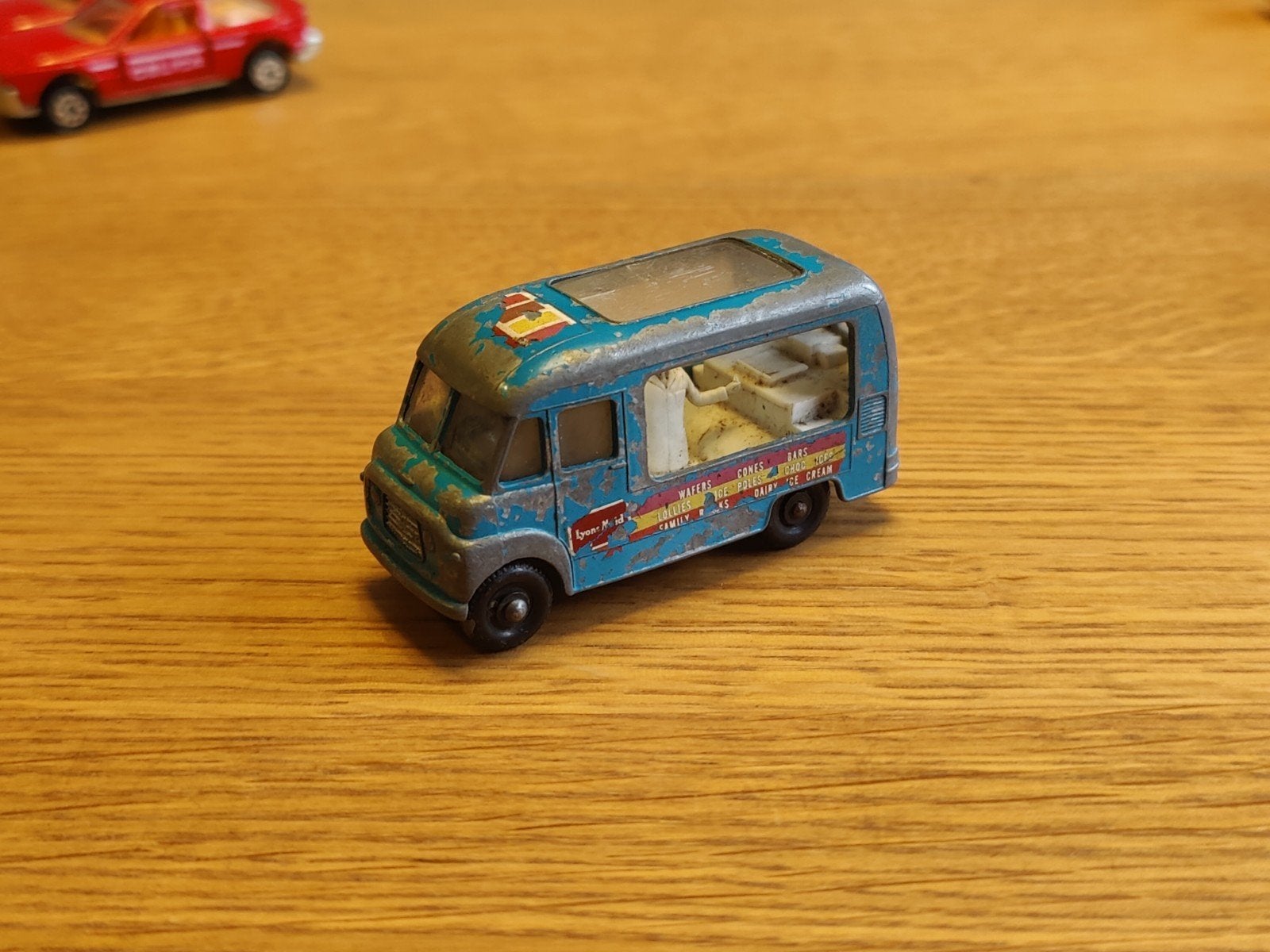 Commer Ice Cream Canteen Matchbox, Ophalen of Verzenden, Zo goed als nieuw, Auto