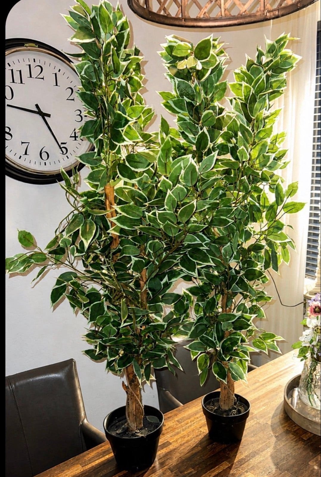 Ficus Kunstplant 130 cm (B-keus) per stuk- Beschadigd bakje, Binnen, Kunstplant, Ophalen of Verzenden, Kunststof