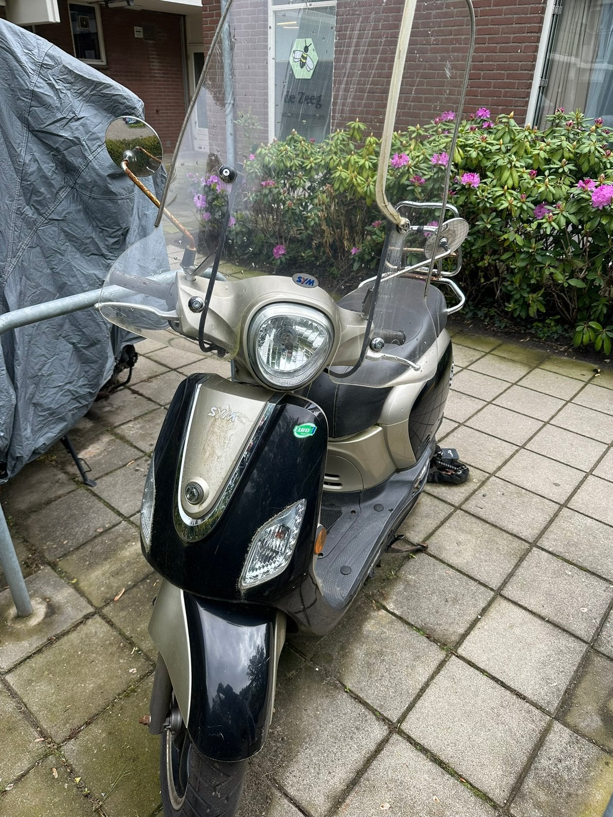 Sym Fiddle 3 te koop, Fietsen en Brommers, Scooters | SYM, Gebruikt, Fiddle, Benzine, Ophalen