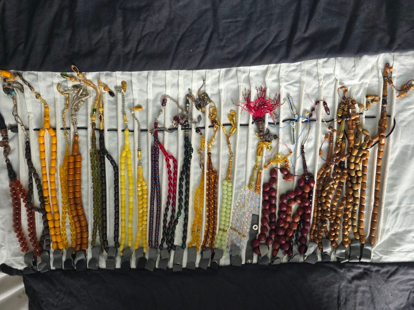Diverse Gebedskralen Collectie  tesbih, Ophalen of Verzenden, Gebruikt, Overige kleuren, Hout