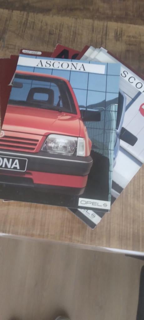 Opel Ascona folders, Ophalen of Verzenden