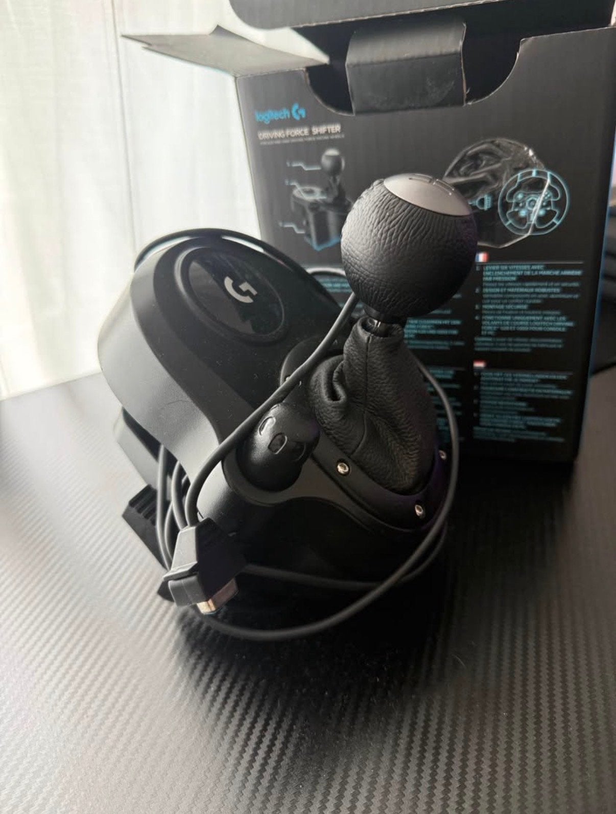 Logitech G920 Driving Force Racing Wheel + Shifter, Spelcomputers en Games, Spelcomputers | Overige Accessoires, Zo goed als nieuw