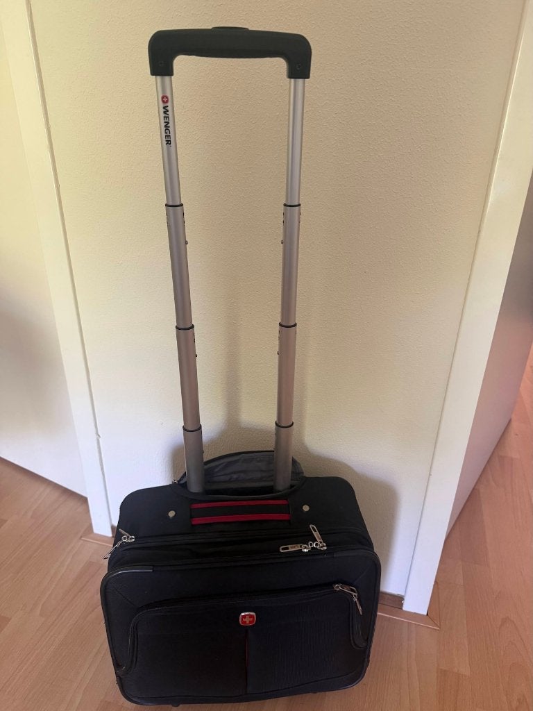 Wenger Business Laptoptrolley (15.6 inch), Ophalen, Gebruikt, Trolleytas, Zwart