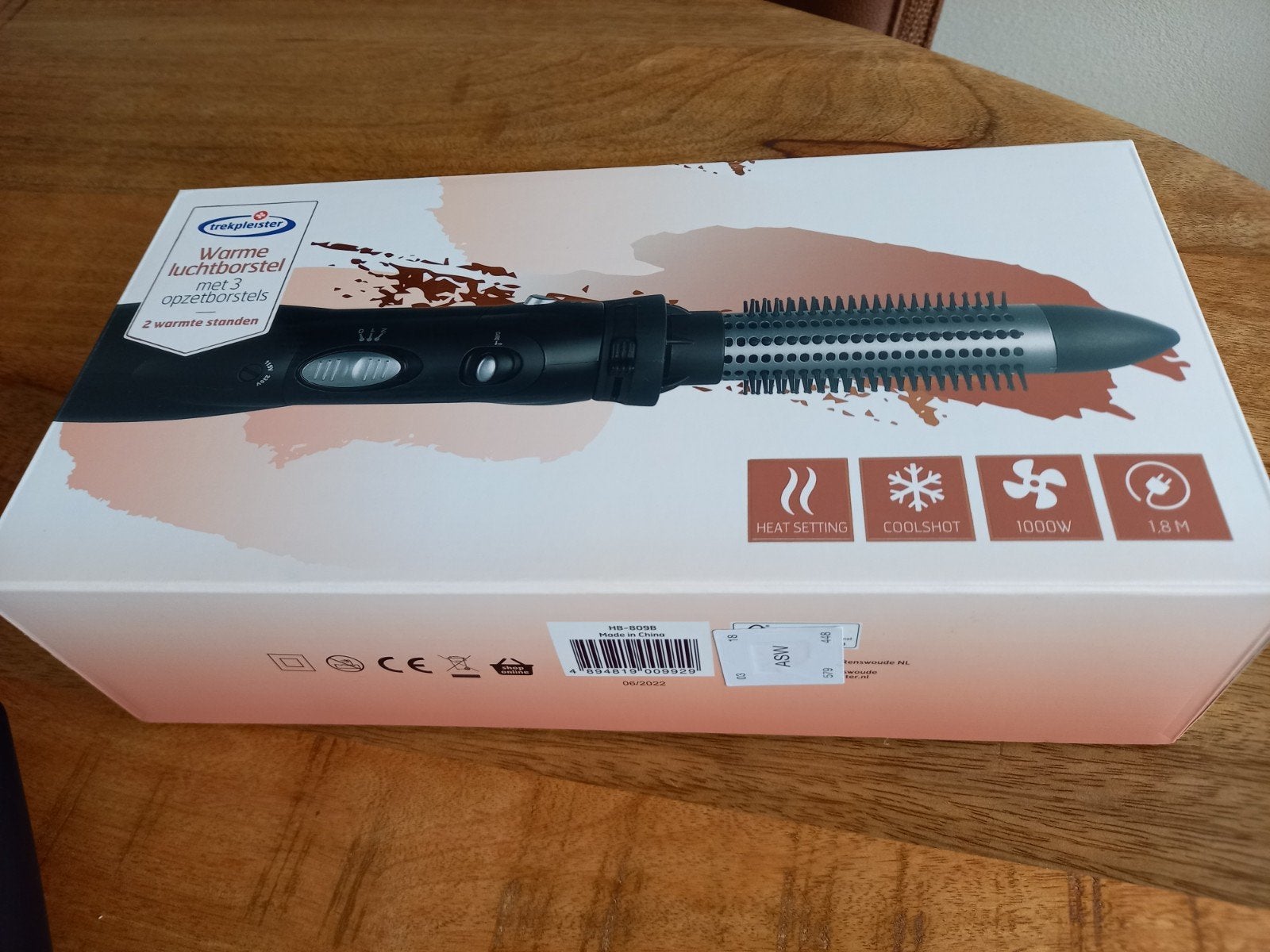 Krulborstel, Ophalen, Zo goed als nieuw
