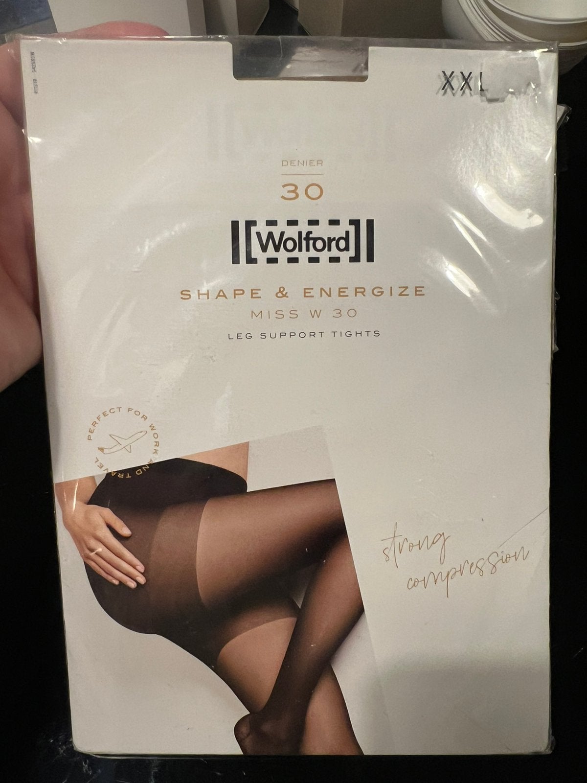 Wolford shape & energize 2x NIEUW!! Nu €15,- per stuk, Ophalen of Verzenden, Nieuw, Zwart, Panty