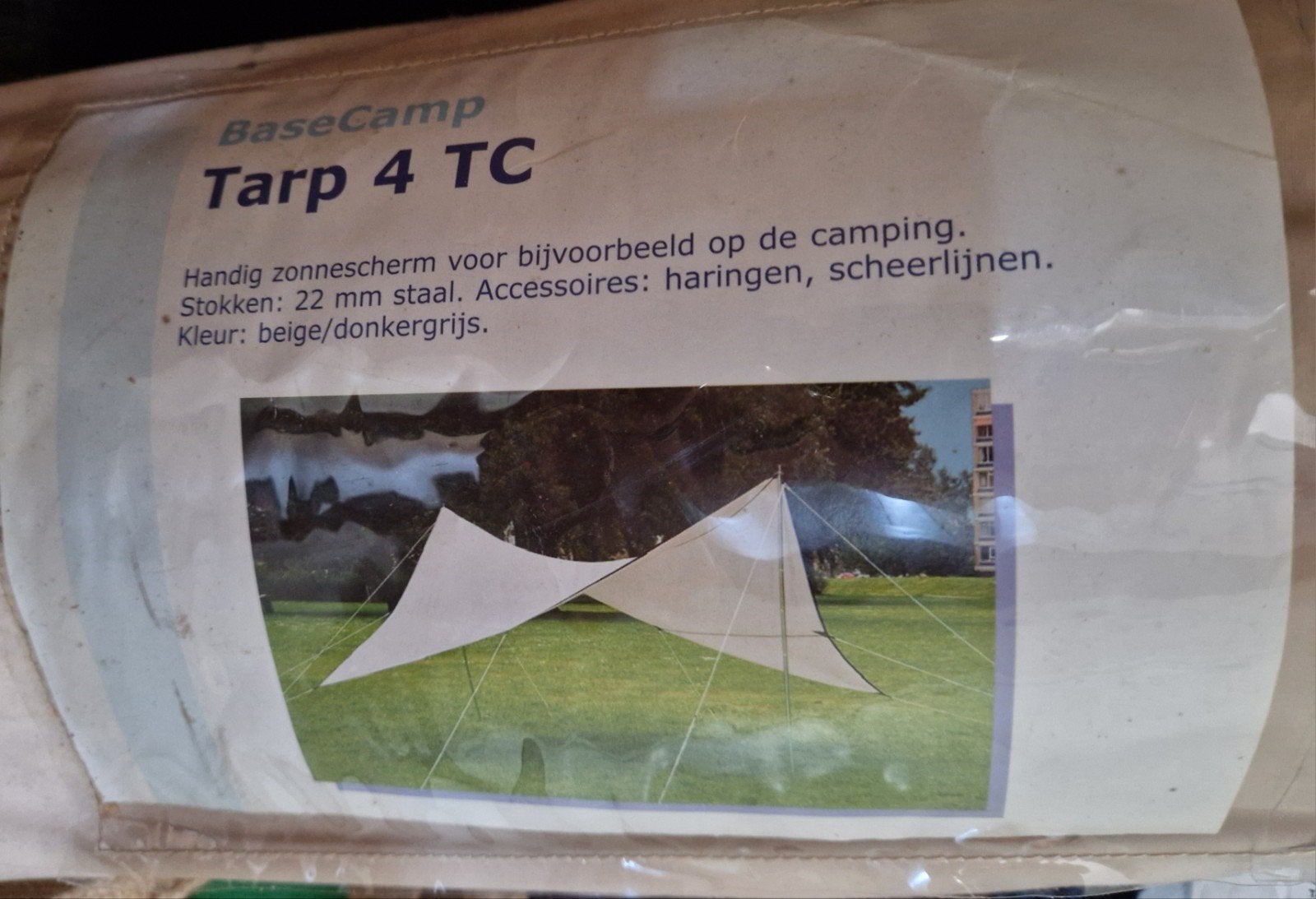 Tarp zonnescherm basecamp, Ophalen of Verzenden, Nieuw