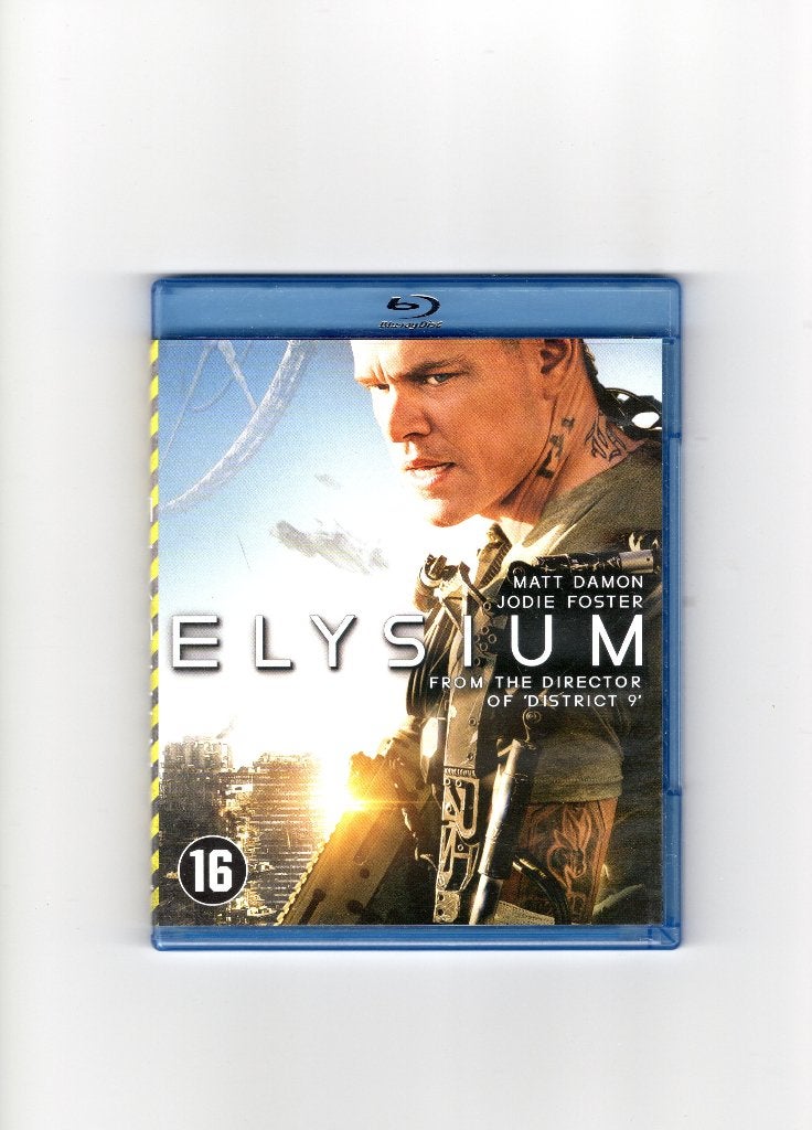 Blu-Ray Elysium, Ophalen of Verzenden, Zo goed als nieuw