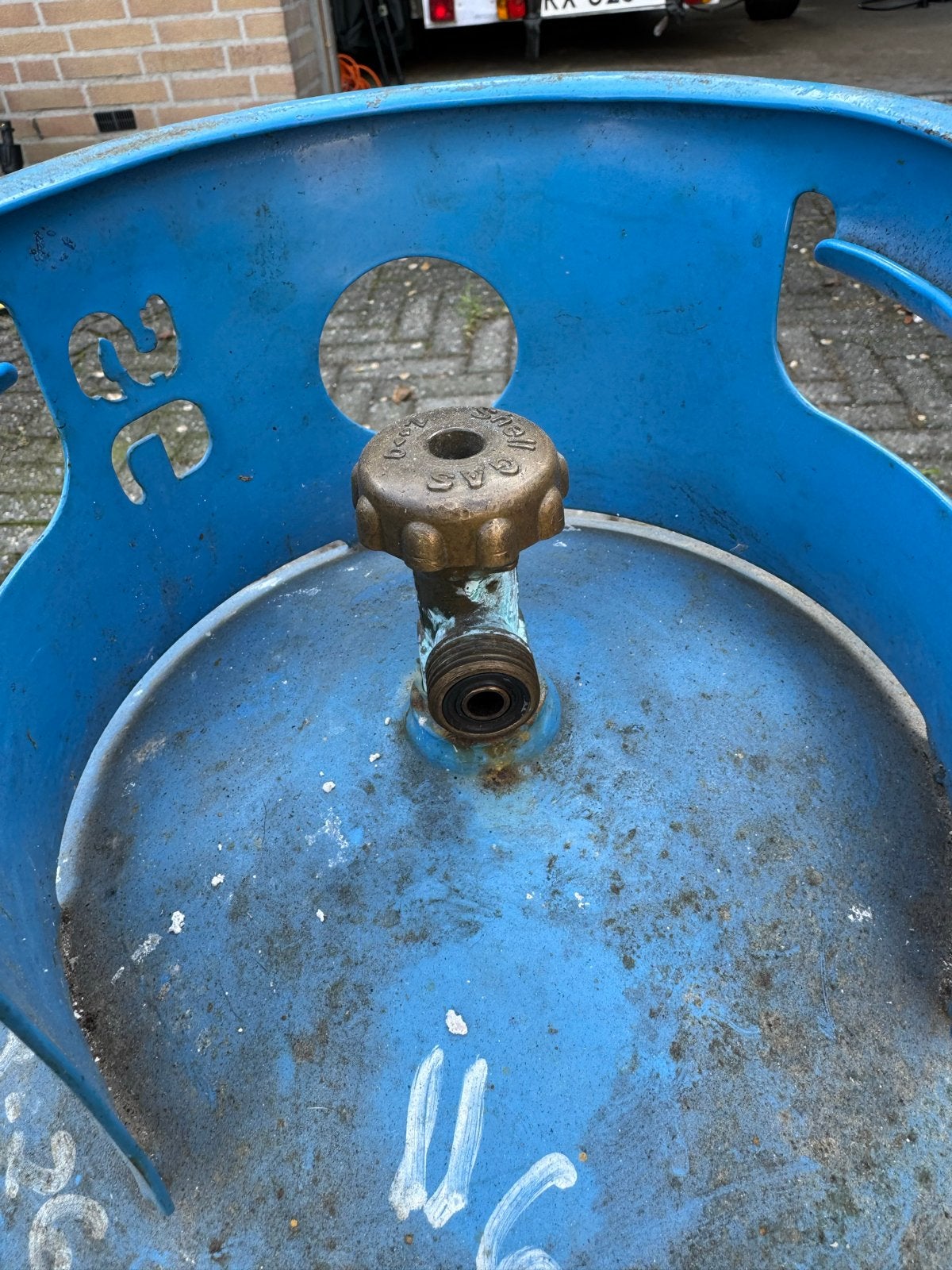 AmeriGas propaan gasfles 11 kg - Leeg, Ophalen, Gebruikt
