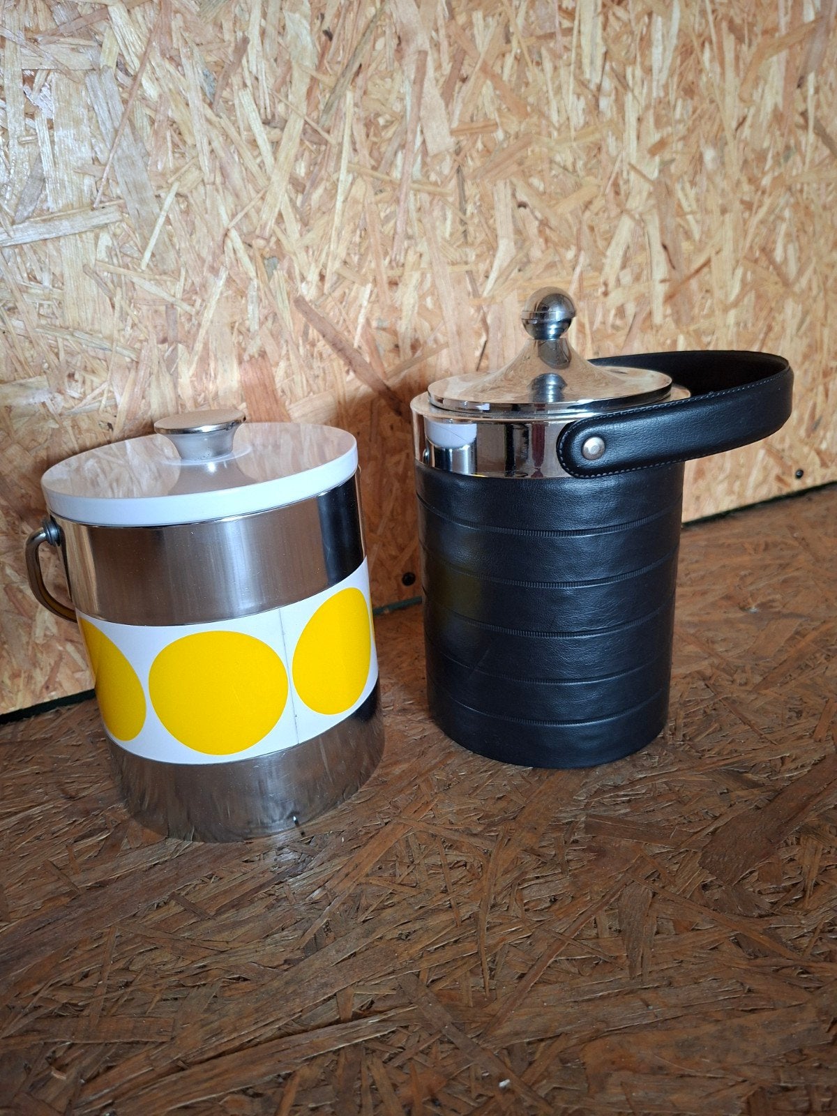 Vintage ijsemmers, fleskoeler, Ophalen of Verzenden, Huis en Inrichting