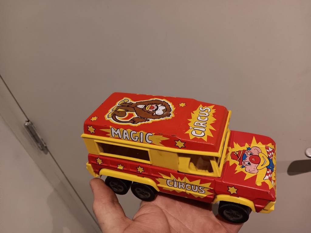 Magic circus truck joustra 4128 jaren 60, Ophalen of Verzenden
