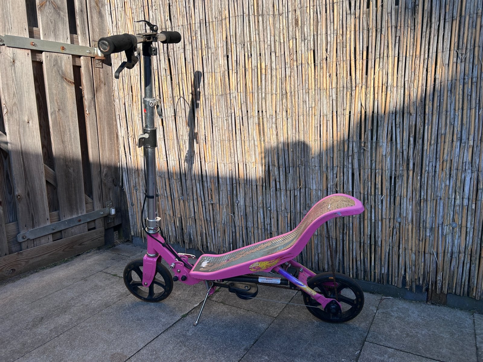 Roze Space Scooter - Gebruikt, Fietsen en Brommers, Ophalen, Gebruikt, Gewone step