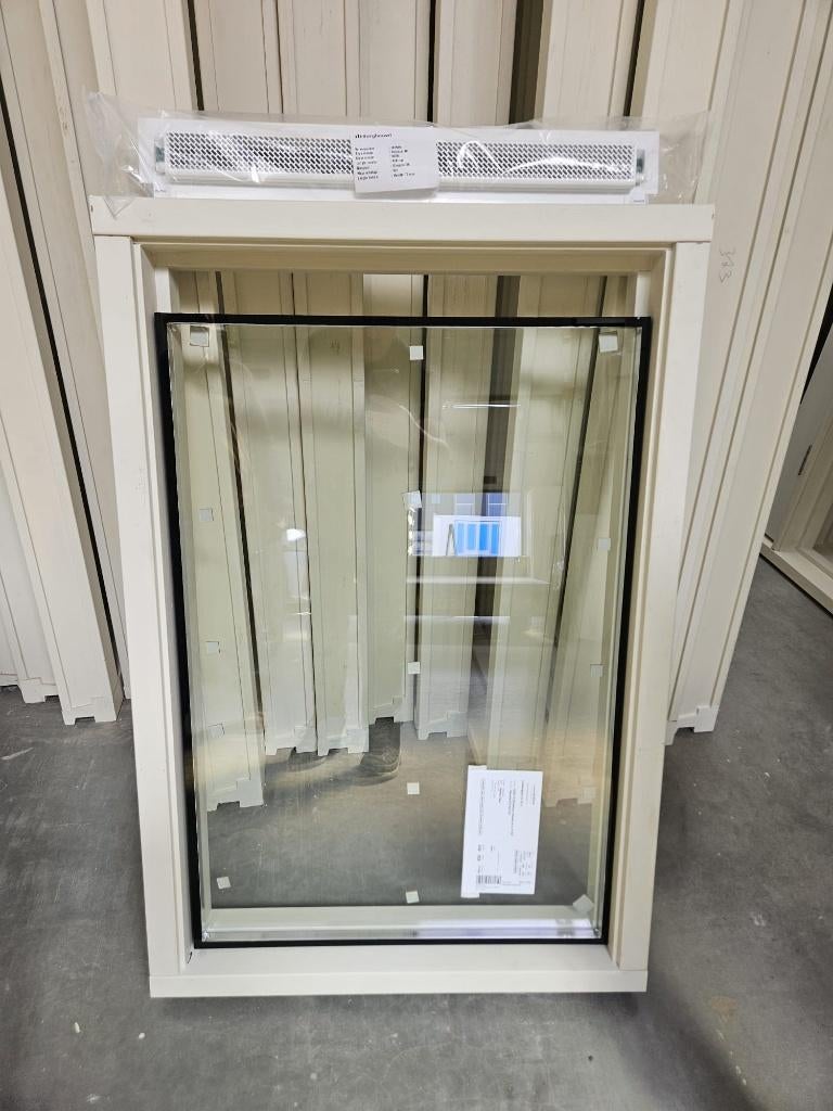 Nieuwe Hardhout Ramen met rooster Verkeerd besteld Gevelraam, Ophalen, Gevelraam of Ruit, Minder dan 80 cm, 80 tot 120 cm