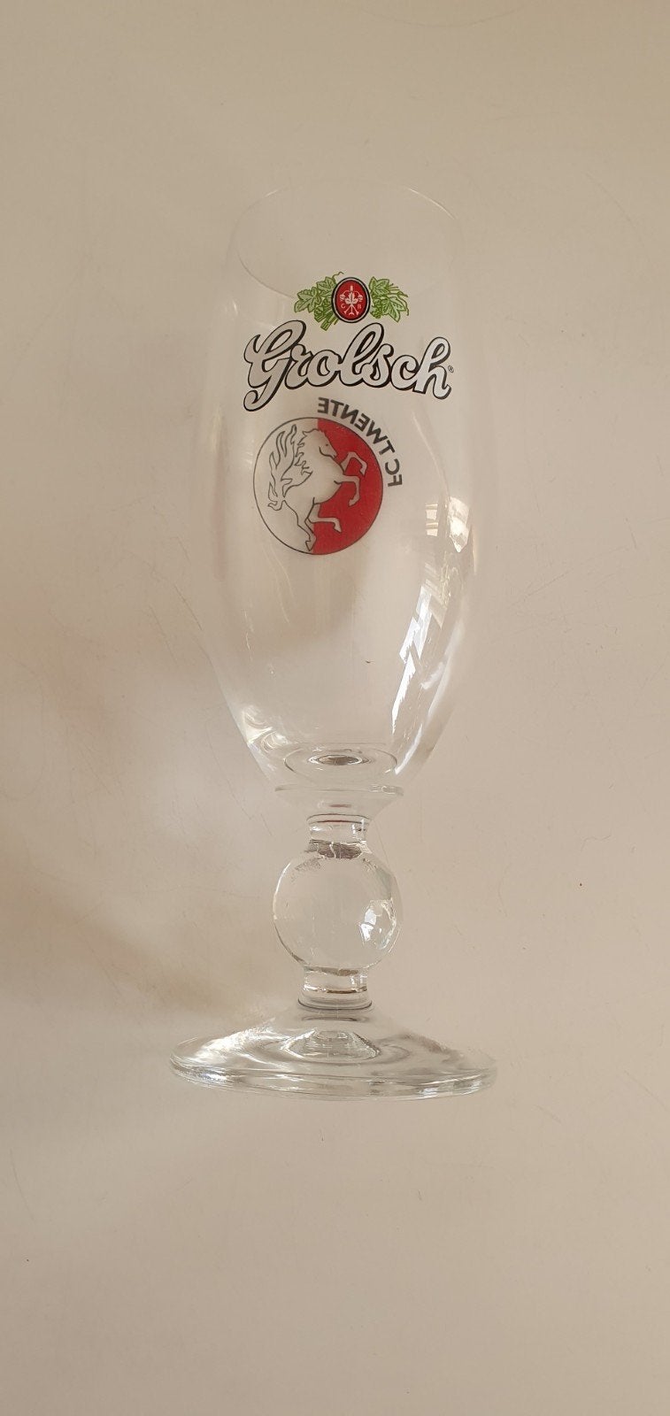 FC Twente Grolsch Voetbalglas - Nieuw in doos, Ophalen of Verzenden, Nieuw, Overige typen