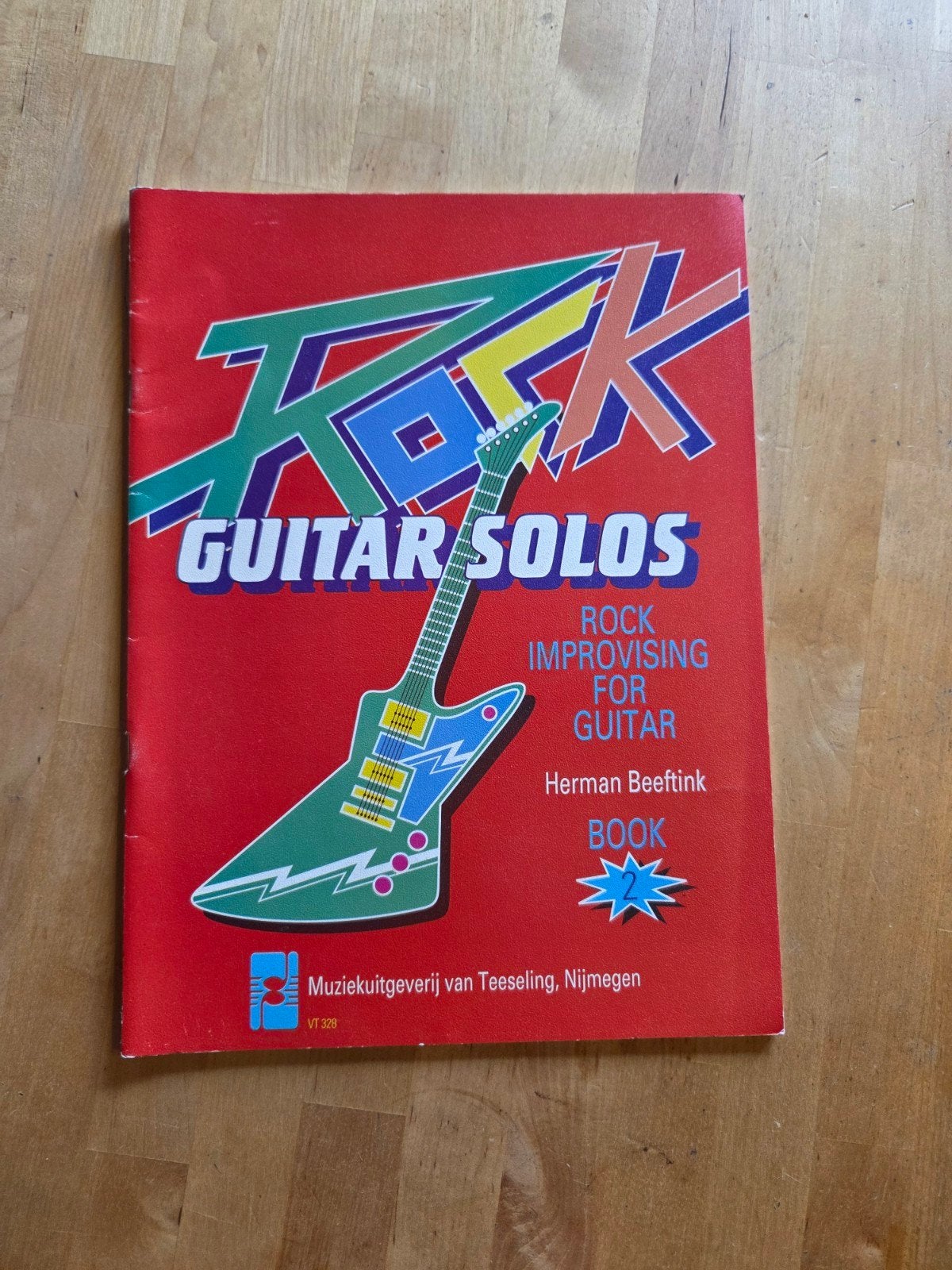 Rock Guitar Solos - Herman Beeftink - Boek 2, Muziek en Instrumenten, Gitaar, Verzenden, Les of Cursus, Nieuw