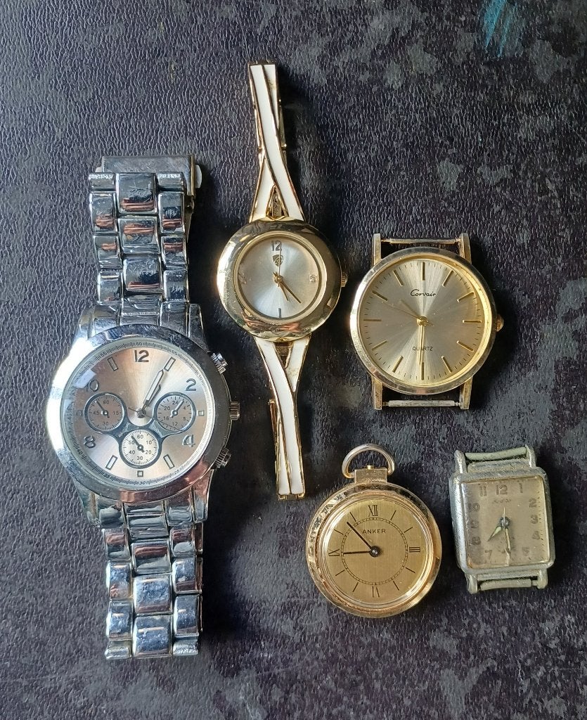 horloges div, Sieraden, Tassen en Uiterlijk, Overige merken, Overige materialen, Gebruikt, Polshorloge