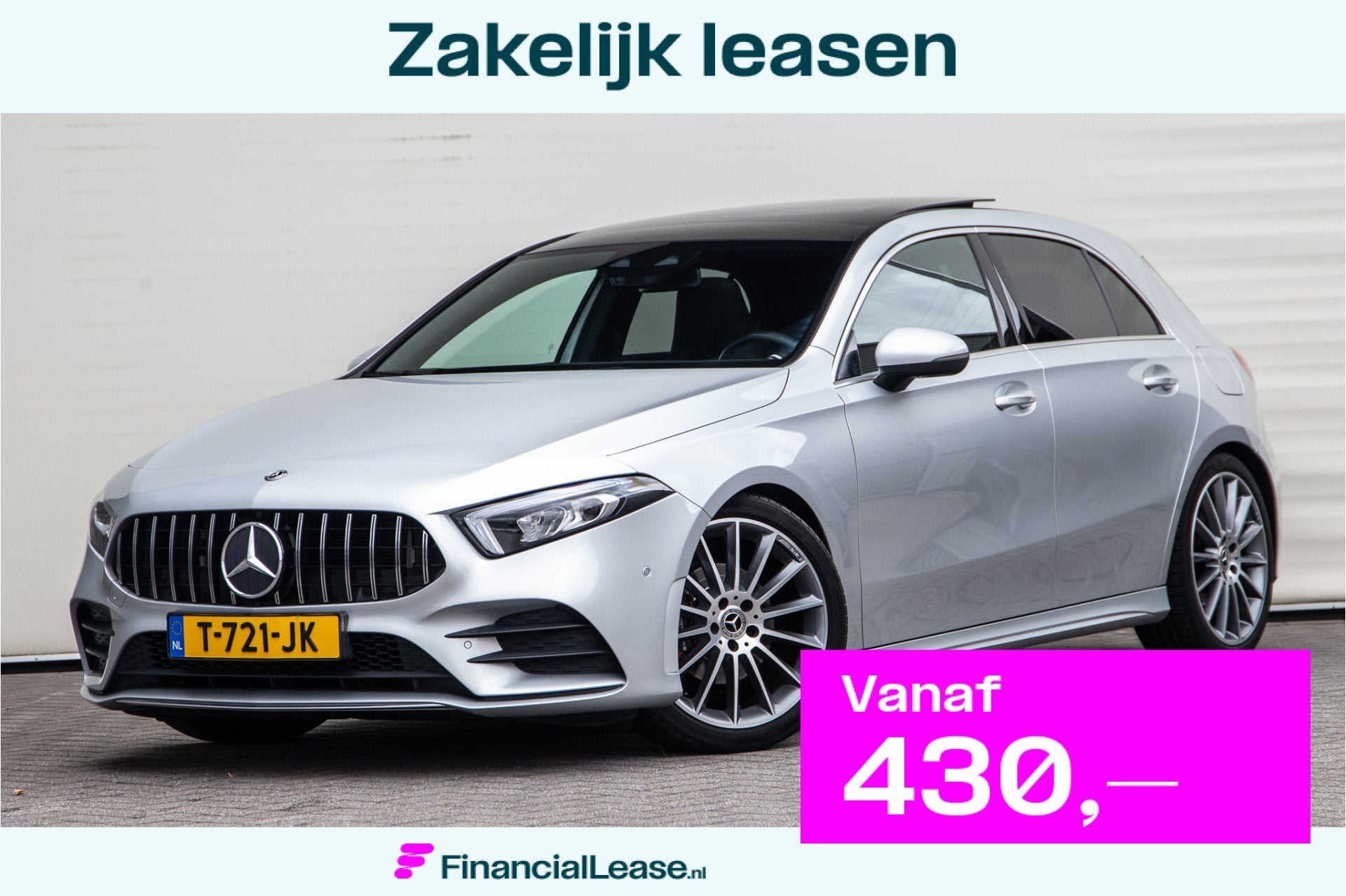 Mercedes-Benz A-Klasse 200 AMG Premium, Pano, Widescreen, Sf, Gebruikt, Euro 6, 4 cilinders, 1600 kg