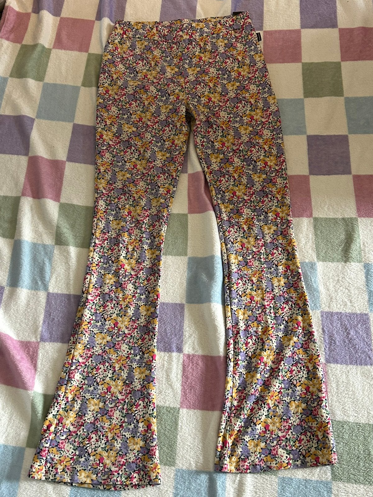 Colourful Rebel flared pants bloem, maat L, Ophalen of Verzenden, Nieuw, Maat 42/44 (L), Lang