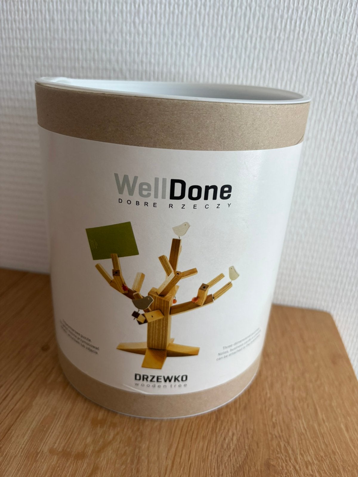 WellDone houten bureau organizer, Ophalen of Verzenden, Nieuw