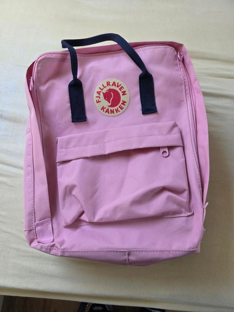 Zgan Fjällräven Kånken rugzak - Roze, Overige merken, 25 tot 40 cm, Ophalen of Verzenden, Zo goed als nieuw