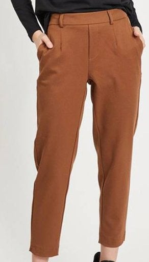 OBJECT broek roest bruin maat 34 - nieuw -, Kleding | Dames, Bruin, Object, Nieuw, Ophalen of Verzenden