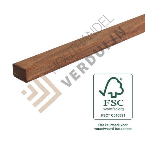 FSC 100% Liggers Gesch 4zijdig glad 45 x 70 x 3500 mm, Tuin en Terras, Palen, Balken en Planken, Nieuw, Ophalen of Verzenden, Hardhout